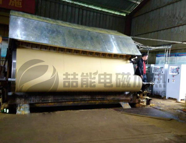 染紙機選用電磁加熱后發(fā)生了什么？